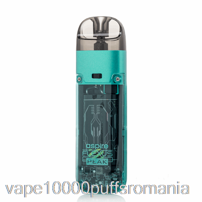 Vape Romania Aspire Flexus Peak Pod System Aqua Green